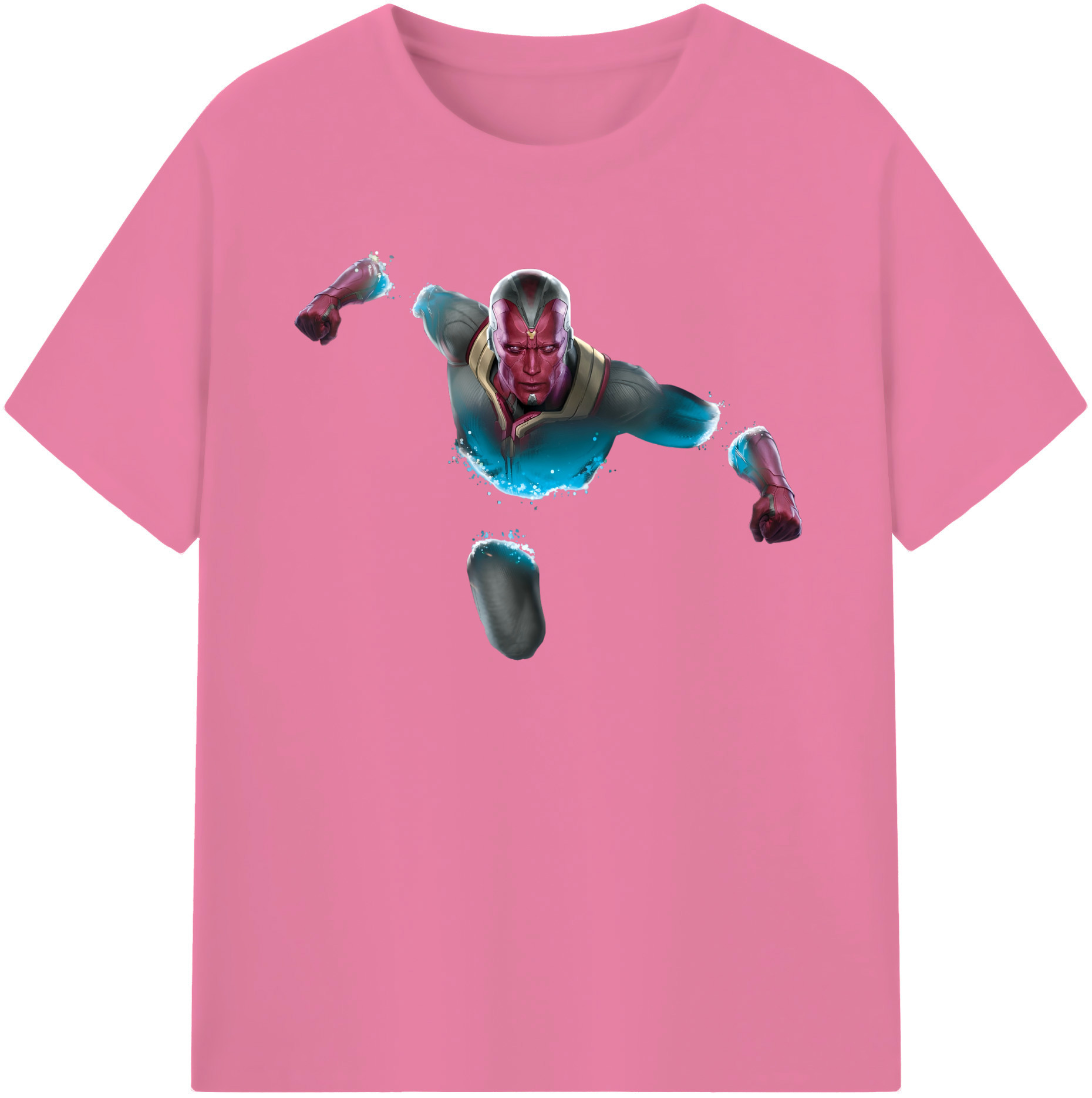 （画像用） アベンジャーズ The Avengers 綿100％半袖Tシャツ（フロントプリント）
